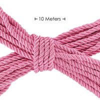 Corde polyester Ouch! rose pour bondage, 10 mètres, photo 2