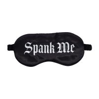 Ouch! Spank Me Printed Satin Blindfold