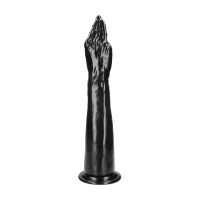 Ouch! Helping Hand realistisk fistingdildo 38 cm svart, bild 4