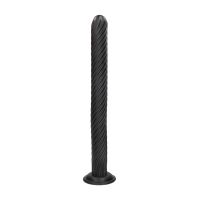 Plug anal espiral contínuo preto Titan Twist Ouch!
