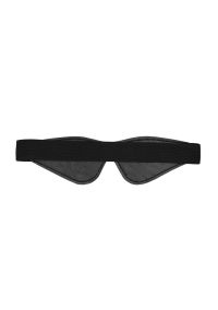 Ouch! Diamant Muster Auge-Maske Kunstleder Schwarz, Bild 4