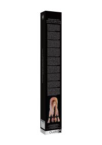 Ouch! Stahl-Spreitzer-Bar mit Manschetten, 70cm Schwarz, Bild 3