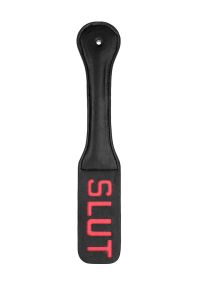 Paddle Ouch! SLUT couture cuir