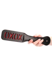 Ouch! Lederpaddle Affection mit Kussmotiv, Bild 3