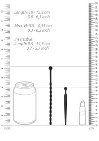 Ouch! Urethral Beginners Plug Set, Twisted, picture 6
