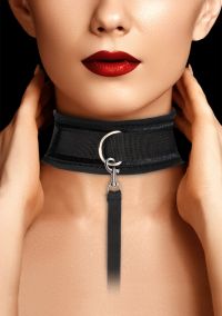 Ouch! Samt verstellbares Halsband Leash 120cm