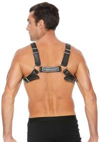 Ouch! Bulldog Harness with Adjustable Buckles, picture 4