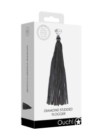 Ouch! Flogger Strass Diamant, photo 2