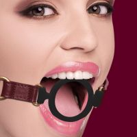 Ouch! Adjustable Golden Ring Gag Halo