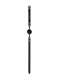 Ouch! by Shots Silicone Ball Gag, Black OU676, photo 4