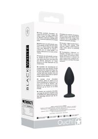 Ouch! Silicone Anal Plug Diamond Jewel, picture 3