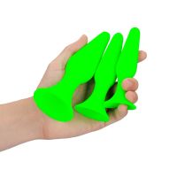 Ouch! Glow Anal-Stöpsel Set Leuchtstoff-im-Dunkeln, Bild 5
