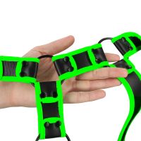 Harnais Body Armor fluorescent Ouch! by Shots S/M, photo 6