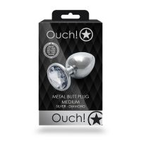 Ouch! Round Gem Korek Metalowy Średni Diament, zdjęcie 3