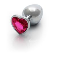 Ouch! Herz Gem Buttplug, Metall, Groß, Bild 6