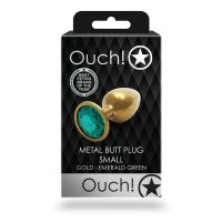 Ouch! Round Gem Korek Metalowy Mały Szmaragd, zdjęcie 3