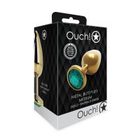 Ouch! Round Gem Korek Metalowy Średni Szmaragd, zdjęcie 2