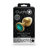 Ouch! Round Gem Korek Metalowy Średni Szmaragd, zdjęcie 3