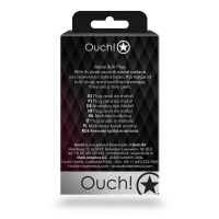 Ouch! Plug Anal Gema Redonda, Metal, Pequeno, imagem 4