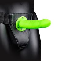Ouch! Strap-On Twisted Glow, Verde Neon