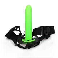Ouch! Glow Textured Curved Strap-on Neon, picture 5