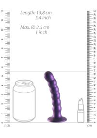 Gode point G nervuré Ouch! 13 cm silicone avec surface texturée, photo 16