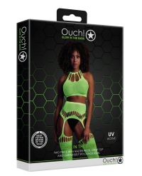 Ouch! Halter Crop with Garter Belt Stockings, picture 8