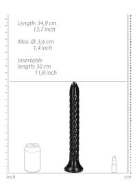 Ouch! Spiralgewundener Analdildo 30 cm flexibel, Bild 3