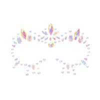 Ouch Glow Body Jewelry Stickers Face Adhesive, billede 5