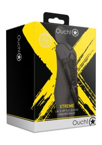 Armbinder Ouch! en cuir PU à lacets, photo 2