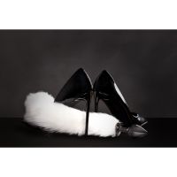 Ouch! Fox Tail Metalowy Plug Biały Czysty Wygląd, zdjęcie 6