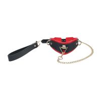 Ouch! Coleira Colecção Milan Leash Preto Vermelho, imagem 4