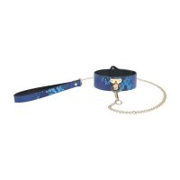 Ouch! Florence Collection Blå halsband med kedjelina, bild 6