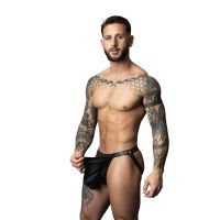 Male Power Spartacus Nieten Kunstleder-Rock Jock, Bild 2