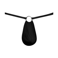 Male Power Black G-String with O-Rings, picture 6