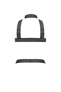 Male Power musta harness metallinasteilla, kuva 3