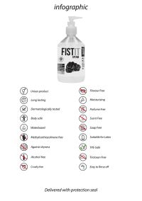 Lubrifiant aspect sperme Fist It professionnel, 500ml, photo 2