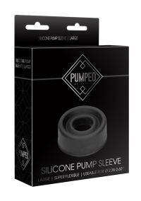 Pumped Gaine Pompe Silicone Noire Large Remplacement, photo 2
