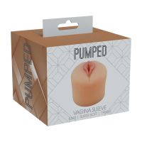 Bomba Peniana Pumped Manga Vagina Suave Reposição Grande, imagem 2