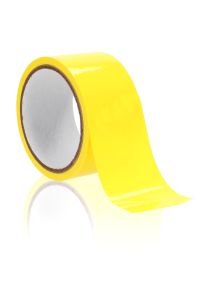 Ouch! Xtreme Yellow Bondage Tape, 17.5 Metres PVC, picture 2