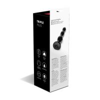 Prowler Red Triple Bead Plug Training Black, bild 3