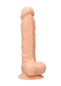 Gode réaliste silicone RealRock 23 cm avec testicules thermoreactif