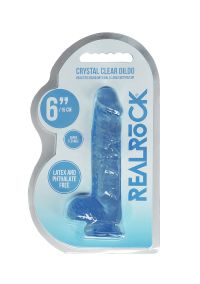 RealRock Blue Realistic Dildo with Balls, picture 2