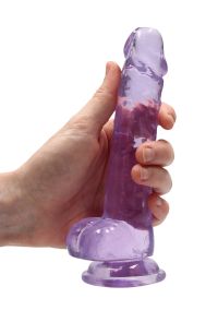 Gode RealRock réaliste violet shaft texturé, photo 6