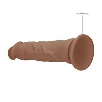 Gode réaliste sans testicules RealRock 25 cm TPE velouté, photo 6