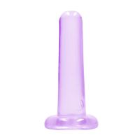 RealRock Purple Nicht-Realistisch Dildo Verjüngt