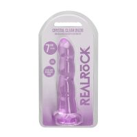 RealRock by Shots Dildo Roxo com Glande Volumosa, imagem 2