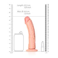 RealRock Flesh Realistic Dildo, Extended Curved, picture 5