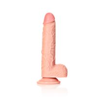 RealRock Hautfarben Straight Dildo 20cm Strukturierter, Bild 3