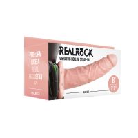 RealRock Vibrating Hollow Strap-on Smooth 20.5cm, kuva 2